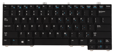 Replacement laptop keyboard DELL Latitude E7240 E7420
