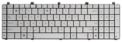 Replacement laptop keyboard ASUS N55 N75 (SILVER)