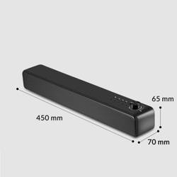 WK Design ST550 Bluetooth Speaker mini soundbar black