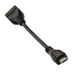 Adapter z kablem Akyga AK-AD-09 micro USB B (m) / USB A (f) OTG 15cm