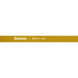 Baseus Rainbow Circle Velcro Straps - taśma rzepowa rzep organizer kabli 1m żółty (ACMGT-E0Y)