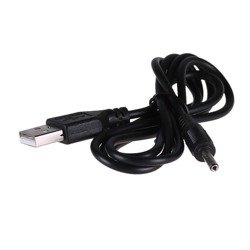 Kabel zasilający Akyga AK-DC-03 CU USB A (m) / 3.5 x 1.35 mm (m) 0.8 m